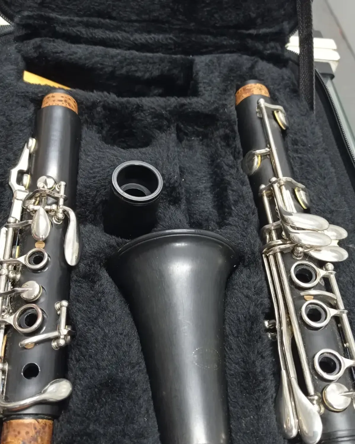 Clarone em Sib na oficina da Musicaltec